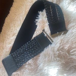 Black Elastic Belt
